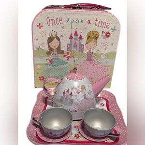 Princess Tea Party Set - Pink and White
